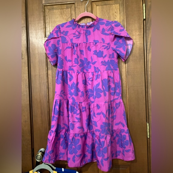 SHEIN Dresses & Skirts - SHEIN Women’s Vacay Dress in Pink and Purple Floral print Medium